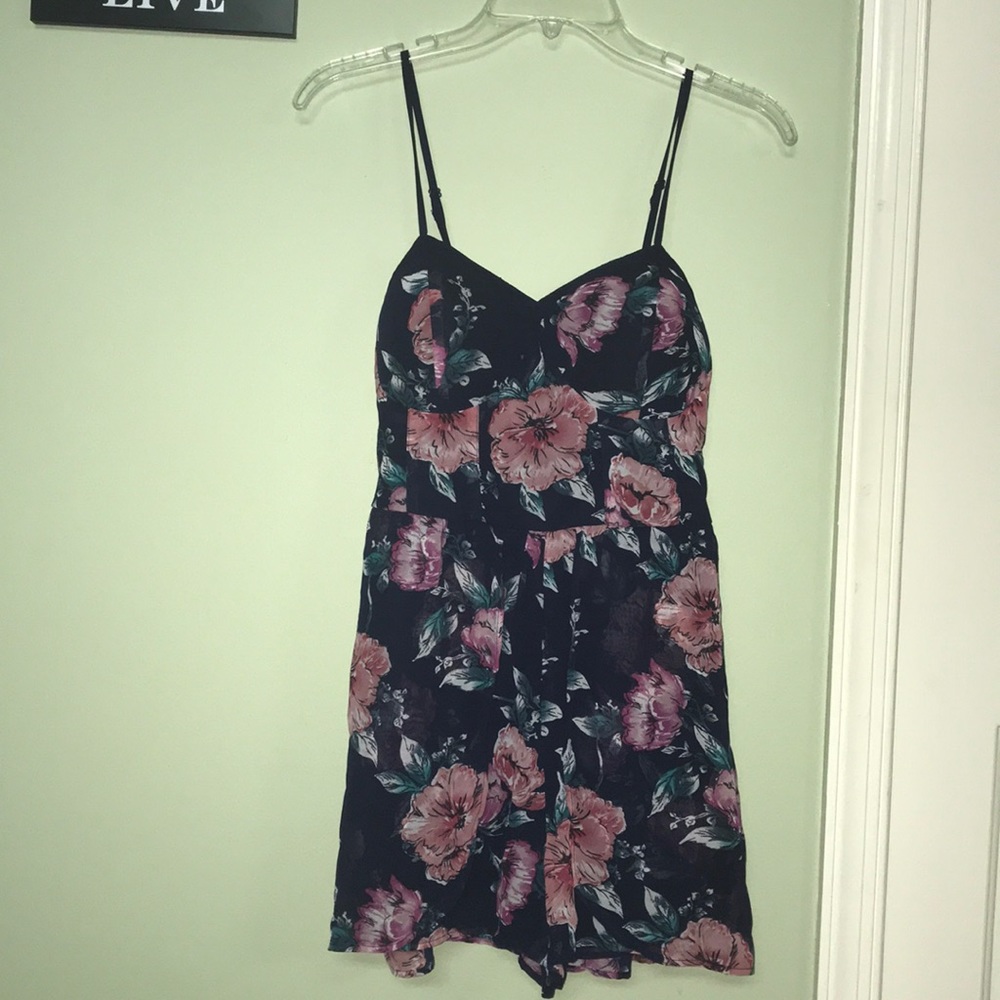 BRAND NEW floral romper! Xhiliration brand